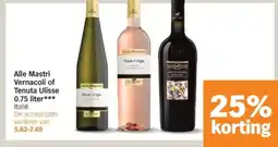 Albert Heijn Alle Mastri Vernacoli of Tenuta Ulisse aanbieding
