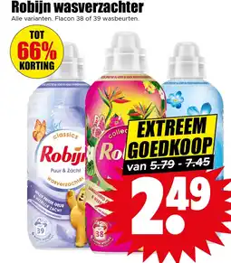 Dirk Robijn wasverzachter aanbieding