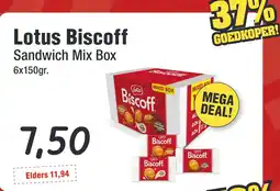 Budget Food Lotus Biscoff Sandwich Mix Box aanbieding
