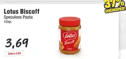 Budget Food Lotus Biscoff Speculoos Pasta aanbieding