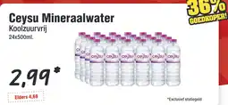 Budget Food Ceysu Mineraalwater aanbieding