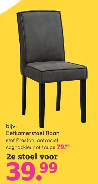 Leen Bakker Eetkamerstoel Roan aanbieding