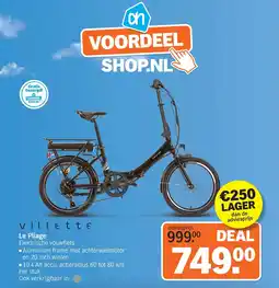 Albert Heijn Le Pliage aanbieding