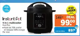 Albert Heijn Instant Pot 9 in 1 multicooker aanbieding