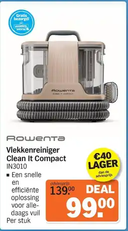 Albert Heijn Vlekkenreiniger Clean It Compact IN3010 aanbieding