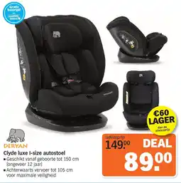 Albert Heijn Clyde luxe I size autostoel aanbieding