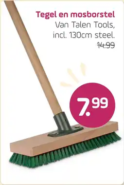 Coppelmans Tegel en mosborstel aanbieding