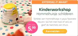 Coppelmans Kinderworkshop aanbieding