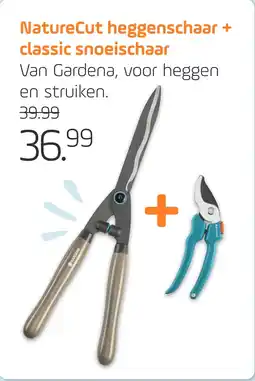 Coppelmans NatureCut heggenschaar + classic snoeischaar aanbieding