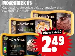 Dirk Mövenpick ijs aanbieding