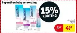 Kruidvat Bepanthen babyverzorging aanbieding