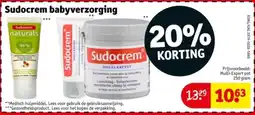 Kruidvat Sudocrem babyverzorging aanbieding