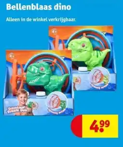 Kruidvat Bellenblaas dino aanbieding