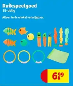 Kruidvat Duikspeelgoed aanbieding