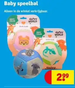 Kruidvat Baby speelbal aanbieding