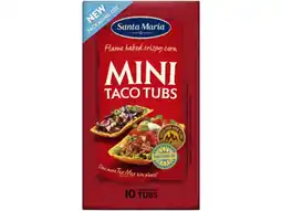 Hoogvliet Santa Maria Taco tubs mini 120g aanbieding