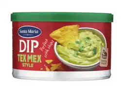 Hoogvliet Santa Maria Guacamole dip tex mex style 250g aanbieding