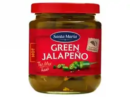 Hoogvliet Santa Maria Green jalapeno's hot 215g aanbieding