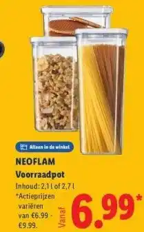 Lidl NEOFLAM Voorraadpot aanbieding