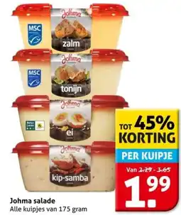 Hoogvliet Johma salade aanbieding