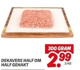 Dekamarkt Dekavers half om half gehakt aanbieding