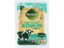 Hoogvliet Melkan 7 Kaasplakken jong belegen komijn aanbieding