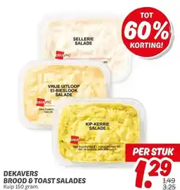 Dekamarkt Dekavers brood & toast salades aanbieding