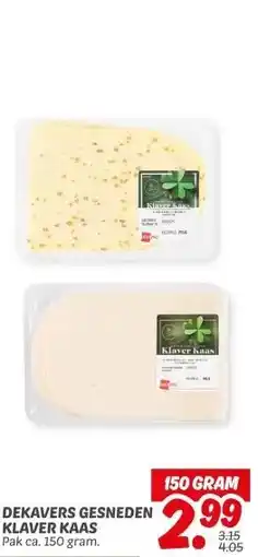 Dekamarkt Dekavers gesneden klaver kaas aanbieding
