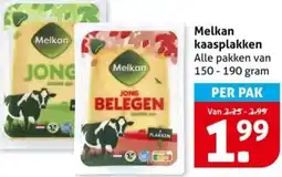 Hoogvliet Melkan kaasplakken aanbieding
