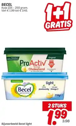 Dekamarkt Becel aanbieding