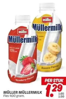 Dekamarkt Müller müllermilk aanbieding