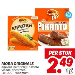 Dekamarkt Mora originals aanbieding