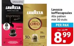 Hoogvliet Lavazza koffiecapsules aanbieding