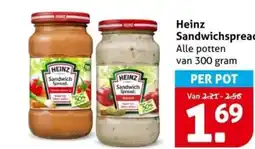 Hoogvliet Heinz Sandwichspread aanbieding