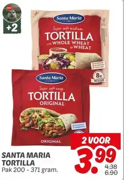 Dekamarkt Santa maria tortilla aanbieding