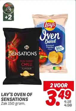 Dekamarkt LAY'S OVEN OF SENSATIONS aanbieding