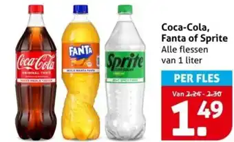 Hoogvliet Coca-Cola, Fanta of Sprite aanbieding