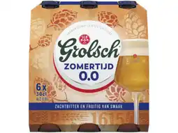 Hoogvliet Grolsch Zomertijd 0.0 6pak aanbieding