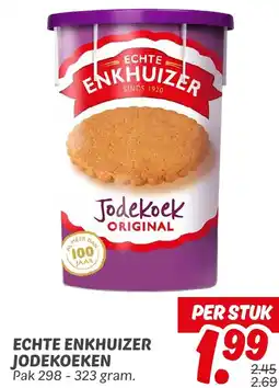 Dekamarkt Echte enkhuizer jodekoeken aanbieding
