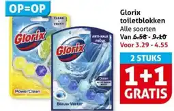 Hoogvliet Glorix toiletblokken aanbieding