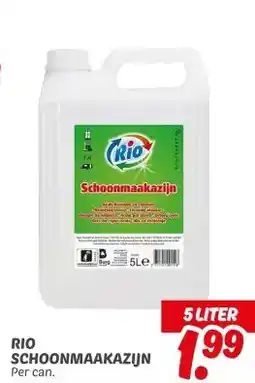 Dekamarkt Rio schoonmaakazijn aanbieding
