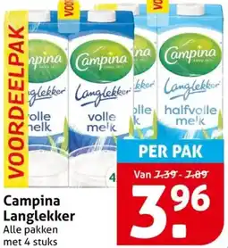 Hoogvliet Campina Langlekker aanbieding