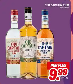 Dekamarkt Old captain rum aanbieding