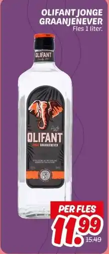 Dekamarkt Olifant jonge graanjenever aanbieding