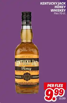 Dekamarkt Kentucky jack honey whiskey aanbieding