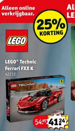 Kruidvat LEGO Technic Ferrari FXX K aanbieding