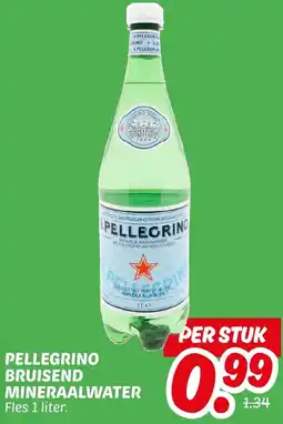 Dekamarkt Pellegrino bruisend mineraalwater aanbieding