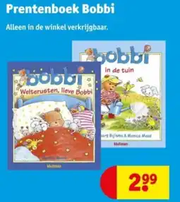 Kruidvat Prentenboek Bobbi aanbieding