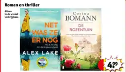Kruidvat Roman en thriller aanbieding