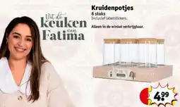 Kruidvat Fatima Kruidenpotjes aanbieding
